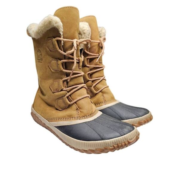 Sorrel Out 'N About Plus Waterproof Women's Boots Size 9 - Picture 1 of 10